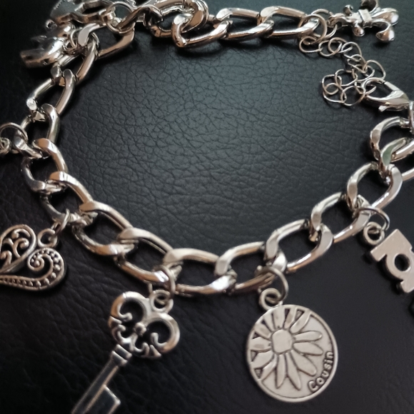 Jewelry - Adorable New Women's Cute Anklet Charm Silver 24cm Gothic Men Bracelet